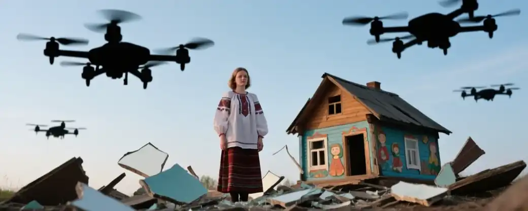 В Тульской области жертва массированного удара дронов