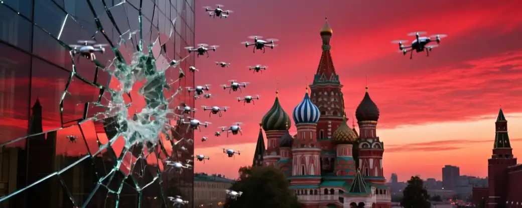 Защитные силы Москвы перехватили шесть дронов
