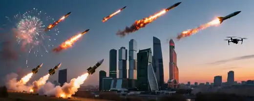 Шесть дронов были сбиты над Москвой, сообщает мэр города