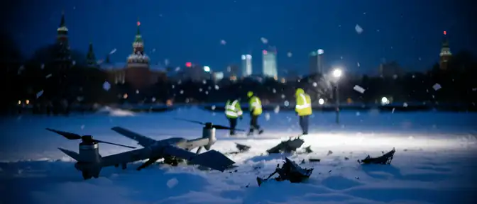 Под Москвой нейтрализована атака: шесть беспилотников сбиты силами ПВО