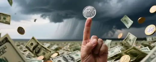 Рубль остается под давлением: Центробанк фиксирует курс доллара выше 73 рублей