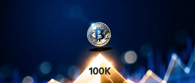 Прогноз достижения отметки в 100 тысяч долларов для биткоина к завершению текущего года